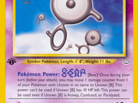 Unown [B] (39 64) [Neo Revelation 1st Edition] Online