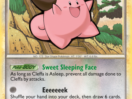 Cleffa (HGSS12) [HeartGold & SoulSilver: Black Star Promos] Discount