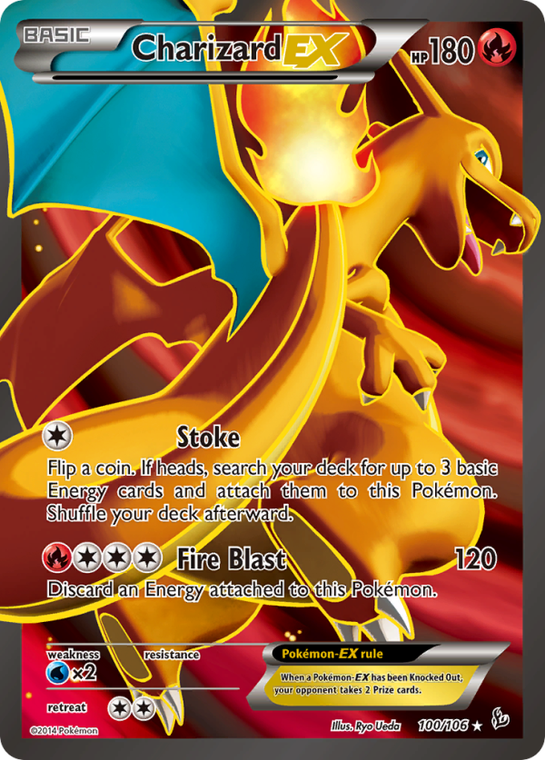 Charizard EX (100 106) [XY: Flashfire] Discount