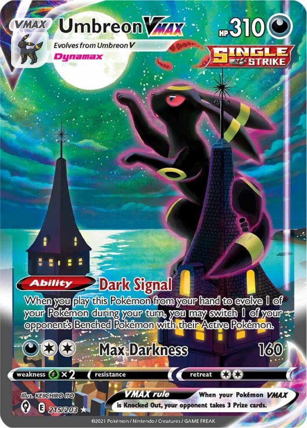 Umbreon VMAX (215 203) [Sword & Shield: Evolving Skies] Online