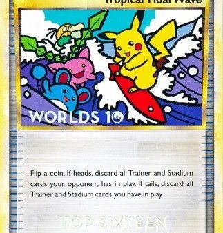 Tropical Tidal Wave (HGSS18) (Top 16) [HeartGold & SoulSilver: Black Star Promos] Fashion