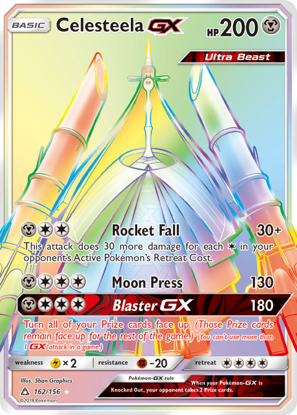 Celesteela GX (162 156) [Sun & Moon: Ultra Prism] For Discount