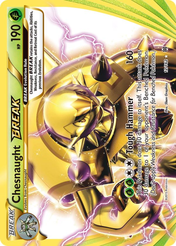 Chesnaught BREAK (12 162) [XY: BREAKthrough] Cheap