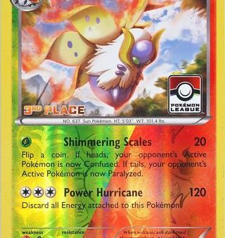 Volcarona (15 114) (League Promo 3rd Place) [XY: Steam Siege] For Cheap