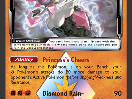 Diancie (74 131) (Prism Star) [Sun & Moon: Forbidden Light] on Sale