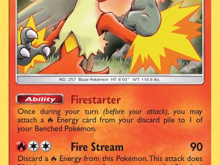 Blaziken (6 70) (Theme Deck Exclusive) [Sun & Moon: Dragon Majesty] Online now