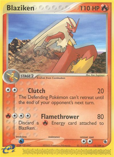 Blaziken (15 109) [EX: Ruby & Sapphire] For Cheap