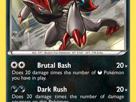 Zoroark (90 113) [Black & White: Legendary Treasures] Fashion