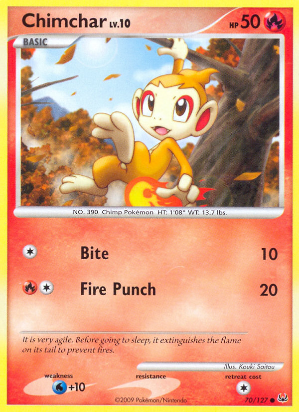 Chimchar (70 127) [Platinum: Base Set] Online Sale