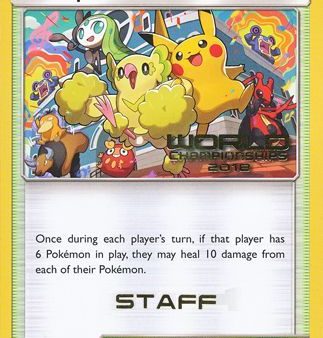 Champions Festival (SM148) (2018 Staff) [Sun & Moon: Black Star Promos] Online Sale