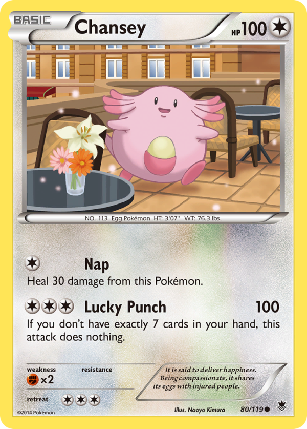 Chansey (80 119) [XY: Phantom Forces] Fashion