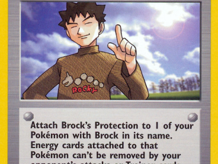 Brock s Protection (101 132) [Gym Challenge 1st Edition] Fashion