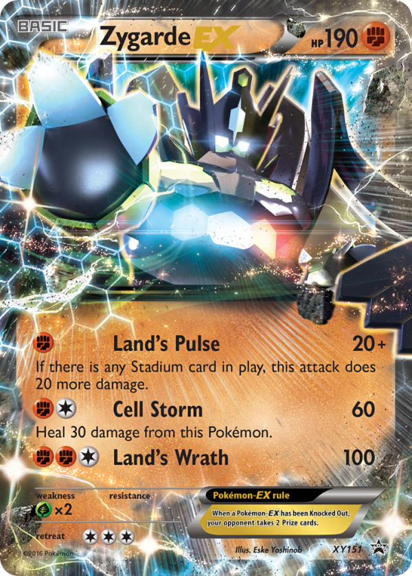 Zygarde EX (XY151) [XY: Black Star Promos] Online now