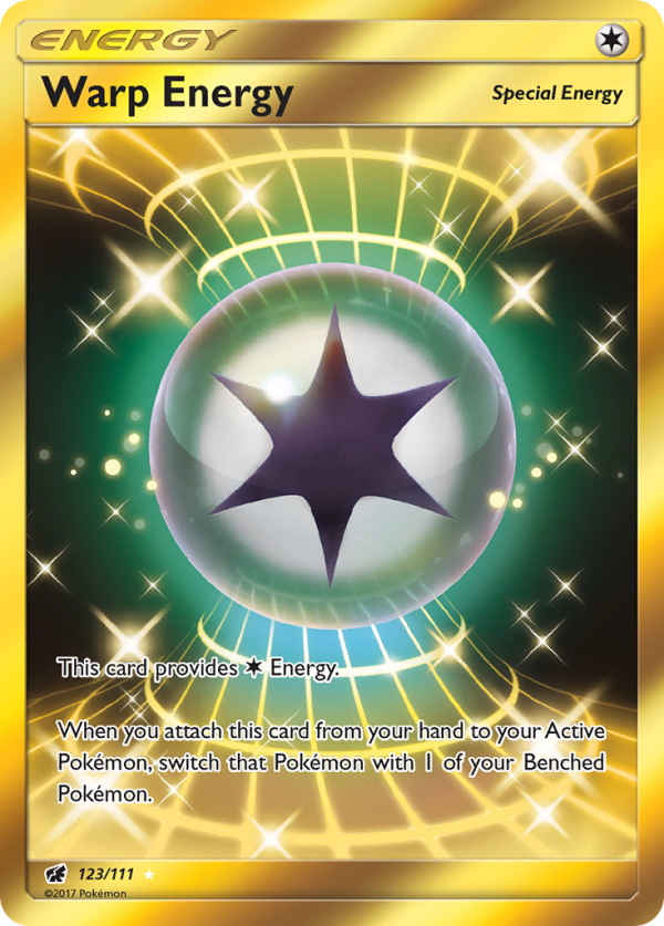 Warp Energy (123 111) [Sun & Moon: Crimson Invasion] on Sale