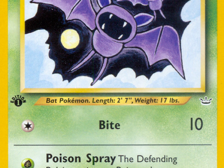 Zubat (59 64) [Neo Revelation 1st Edition] For Sale