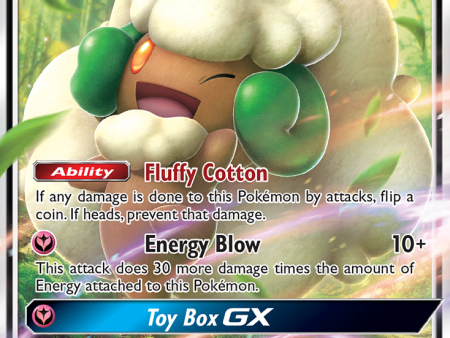 Whimsicott GX (140 214) [Sun & Moon: Unbroken Bonds] Supply