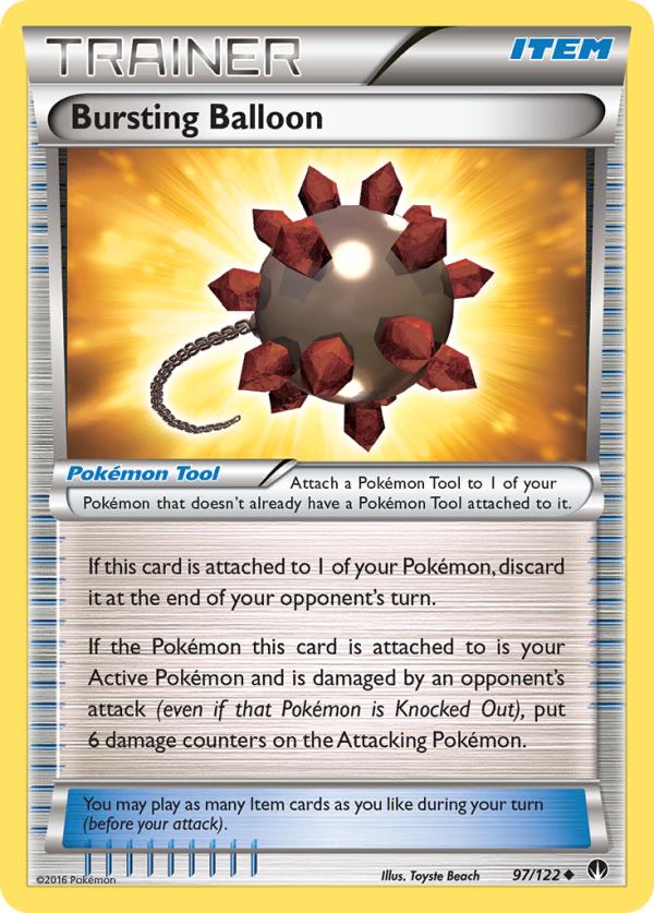 Bursting Balloon (97 122) [XY: BREAKpoint] on Sale