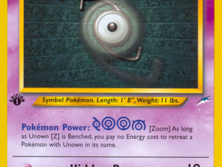 Unown [Z] (60 105) [Neo Destiny 1st Edition] Sale