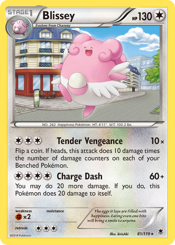 Blissey (81 119) [XY: Phantom Forces] Cheap