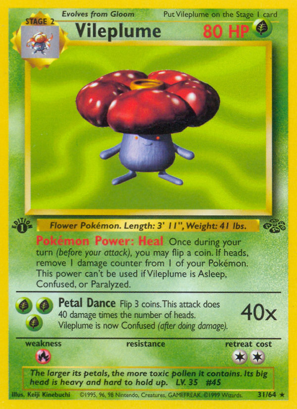 Vileplume (31 64) [Jungle 1st Edition] Online