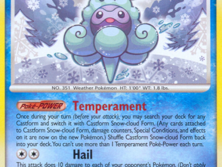 Castform Snow-cloud Form (50 146) [Diamond & Pearl: Legends Awakened] Online now