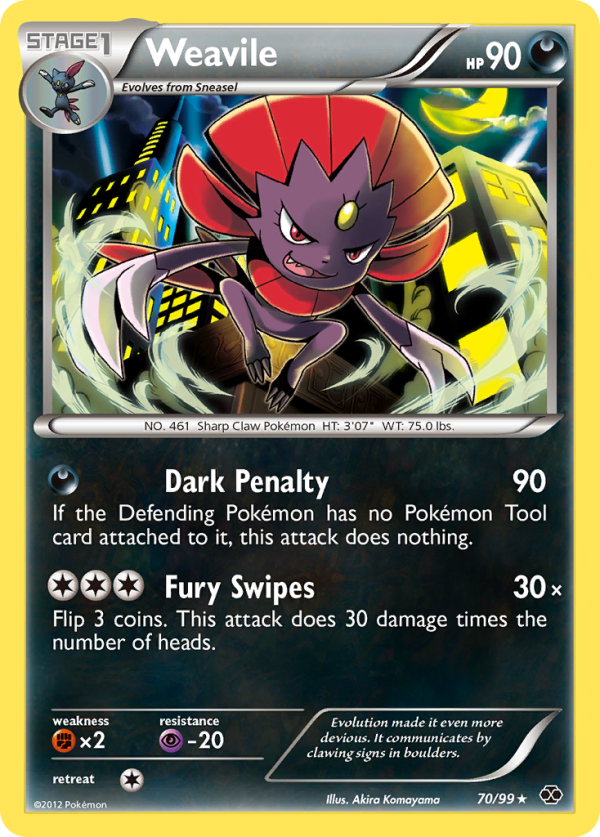 Weavile (70 99) [Black & White: Next Destinies] on Sale