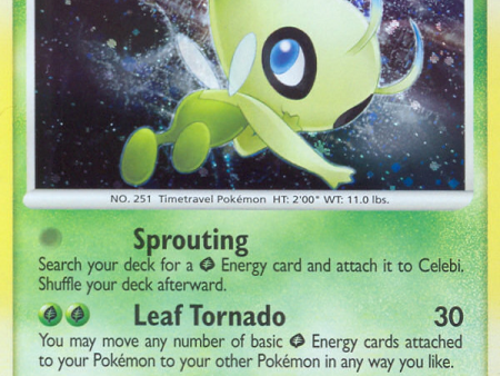 Celebi (7 123) [Diamond & Pearl: Mysterious Treasures] Sale