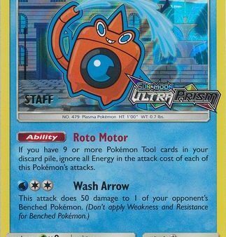 Wash Rotom (SM94) (Staff Prerelease Promo) [Sun & Moon: Black Star Promos] Supply