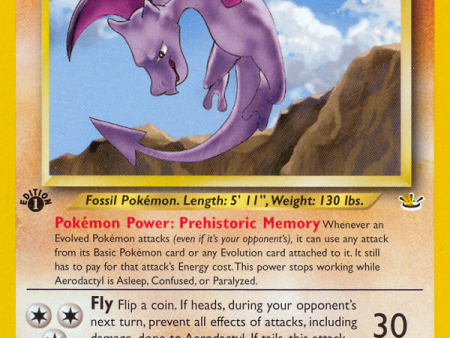 Aerodactyl (15 64) [Neo Revelation 1st Edition] Sale