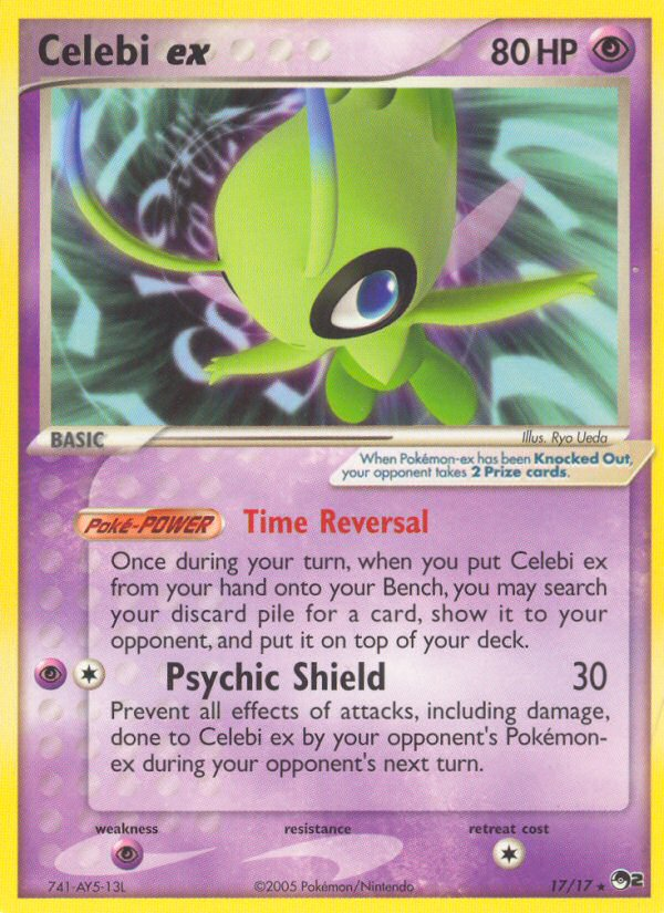 Celebi ex (17 17) [POP Series 2] Online now