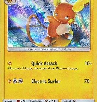 Alolan Raichu (30 30) [Sun & Moon: Trainer Kit - Alolan Raichu] Hot on Sale