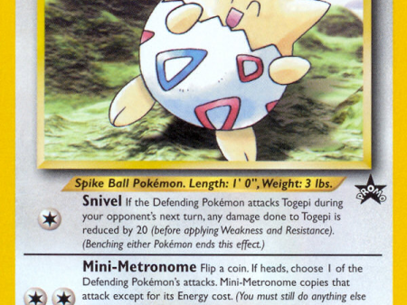 Togepi (30) [Wizards of the Coast: Black Star Promos] Supply