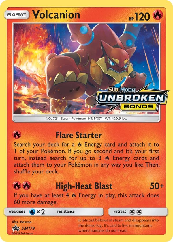 Volcanion (SM179) [Sun & Moon: Black Star Promos] Sale