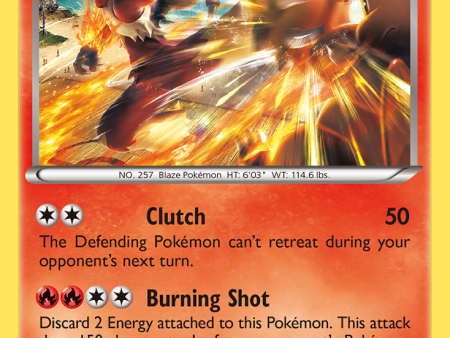 Blaziken (14 111) [XY: Furious Fists] Fashion