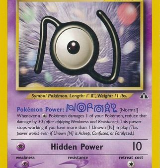 Unown [N] (50 75) [Neo Discovery Unlimited] Hot on Sale