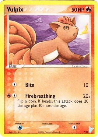 Vulpix (7 12) [EX: Trainer Kit 2 - Minun] Discount