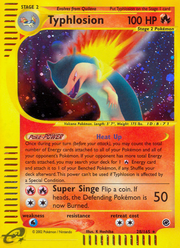 Typhlosion (28 165) [Expedition: Base Set] Sale