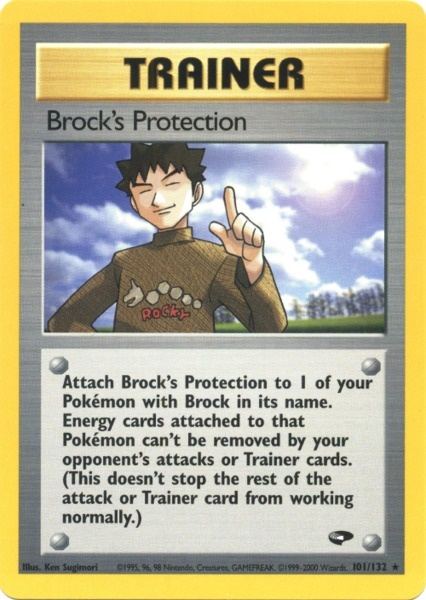 Brock s Protection (101 132) [Gym Challenge Unlimited] Online now