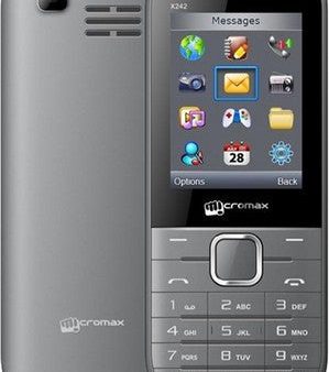 Micromax X242 (Grey) For Discount