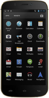 Micromax Canvas Gold A300 (Black Gold) Fashion