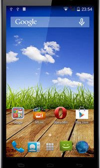 Micromax Canvas Fire A104 (Black & Silver) Cheap